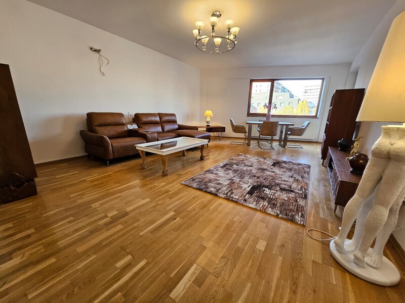 Herastrau Cartierul Francez apartament 3 camere, 130 mp/mobilat si utilat